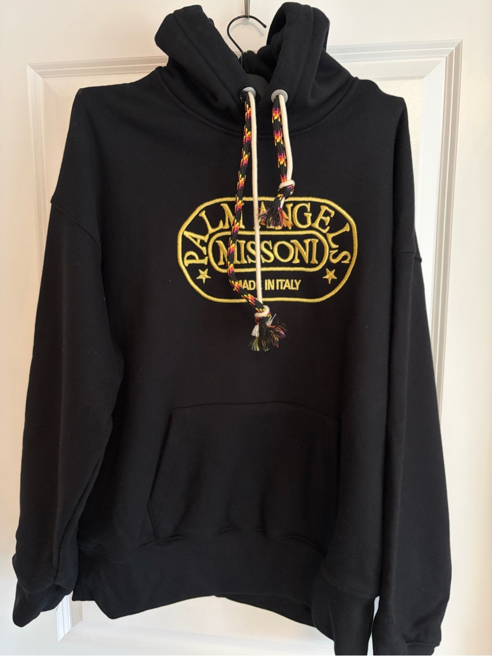 Palm Angels X Missoni Embroidered Logo Hoodie